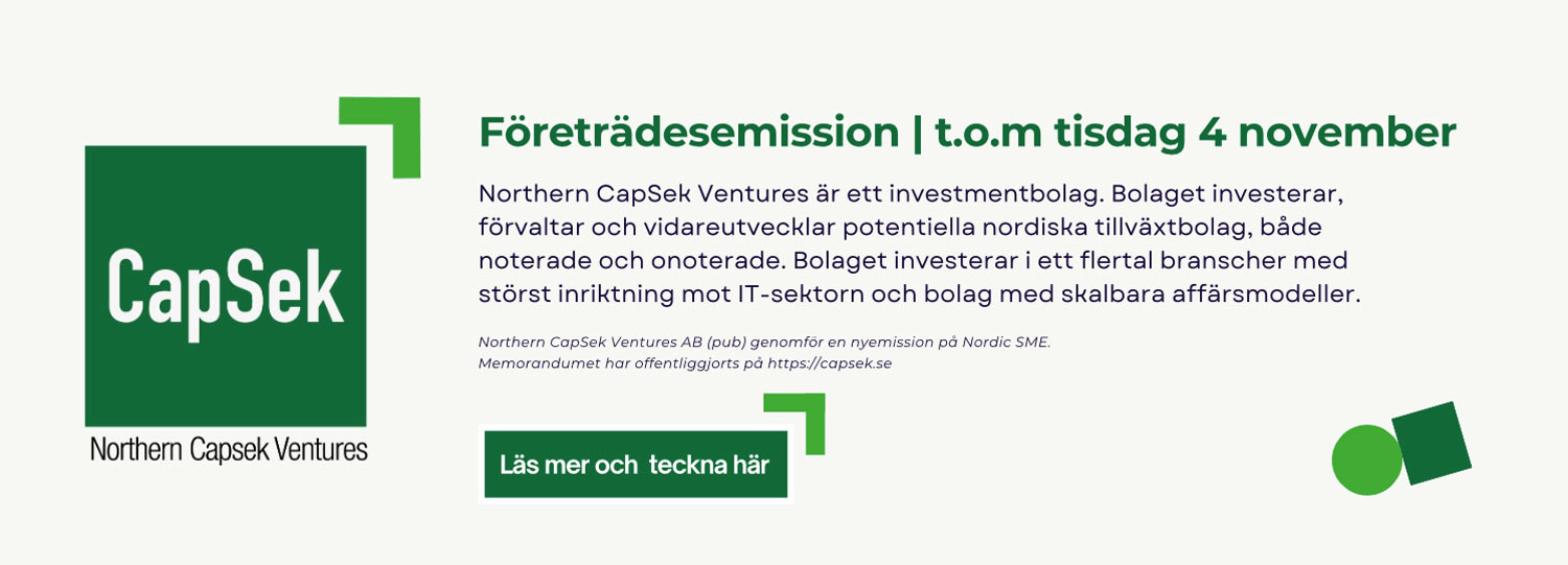Cap Sek annons